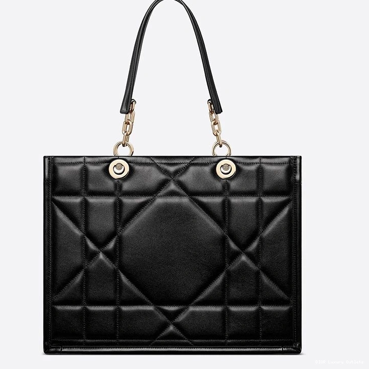 Cheap Archicannage Black Essential Tote Calfskin Dior 0708 Luxury